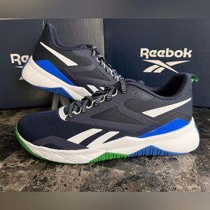Reebok NFX‎ Men's Training Shoes Mens Performance Sneakers Size12 Navy